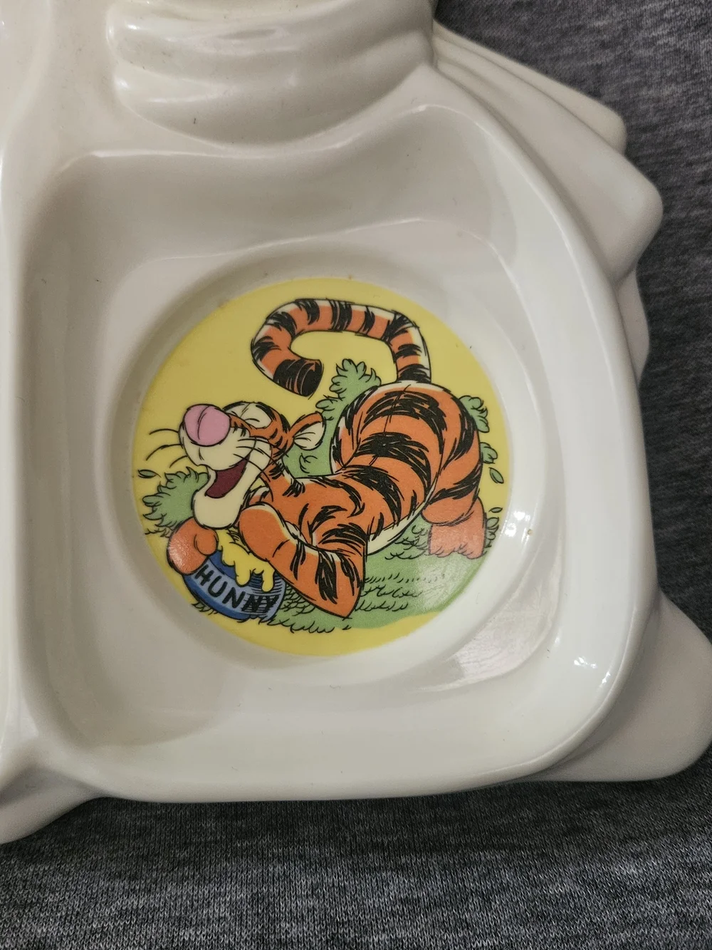 Disney Vintage Winnie the Pooh Divided Snack Tray
